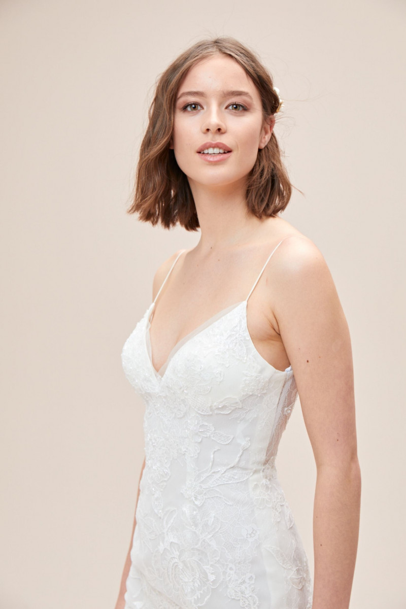 Tess Van de Bleek featured in  the Oleg Cassini catalogue for Autumn/Winter 2020