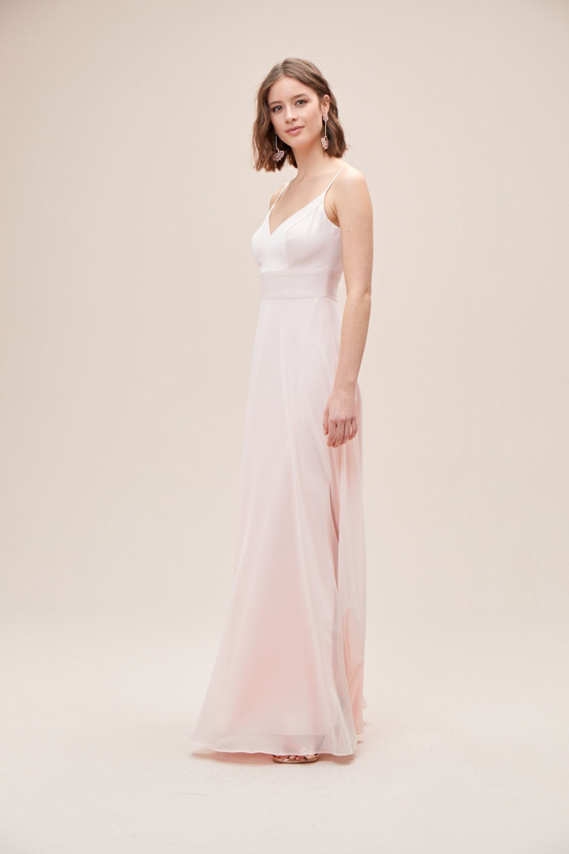 Tess Van de Bleek featured in  the Oleg Cassini catalogue for Autumn/Winter 2020