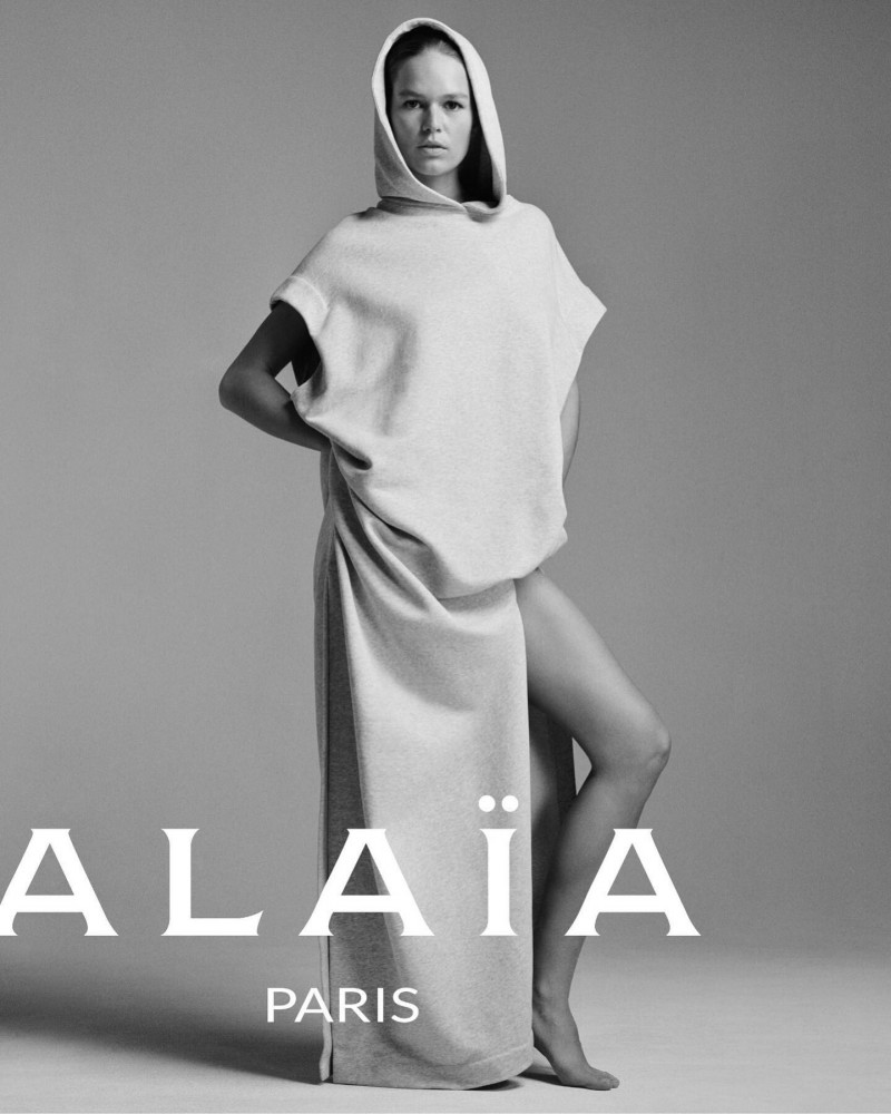 Anna Ewers featured in  the Alaia advertisement for Pre-Fall 2023