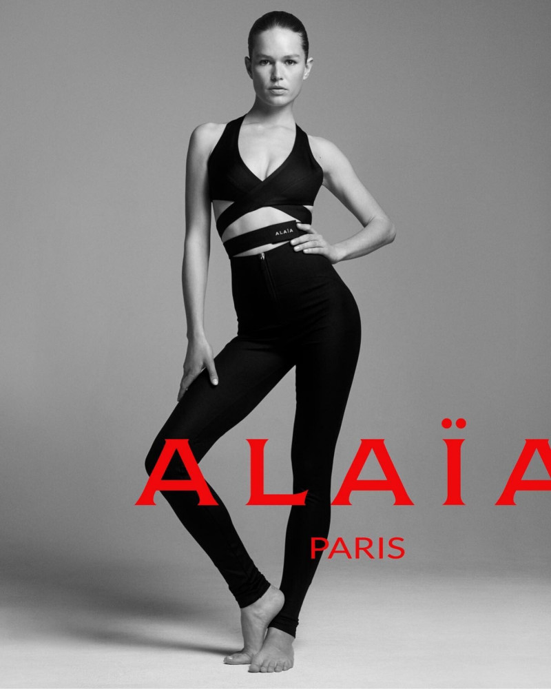 Anna Ewers featured in  the Alaia advertisement for Pre-Fall 2023