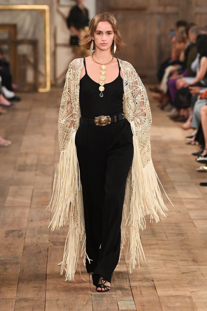 Quinn Elin Mora featured in  the Ralph Lauren fashion show for Spring/Summer 2024