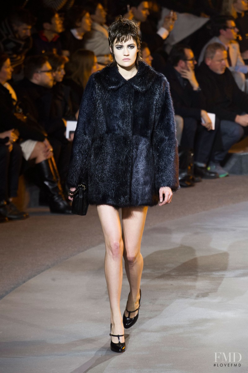 Maria Bradley featured in  the Marc Jacobs fashion show for Autumn/Winter 2013
