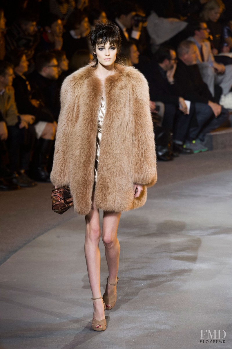 Kremi Otashliyska featured in  the Marc Jacobs fashion show for Autumn/Winter 2013