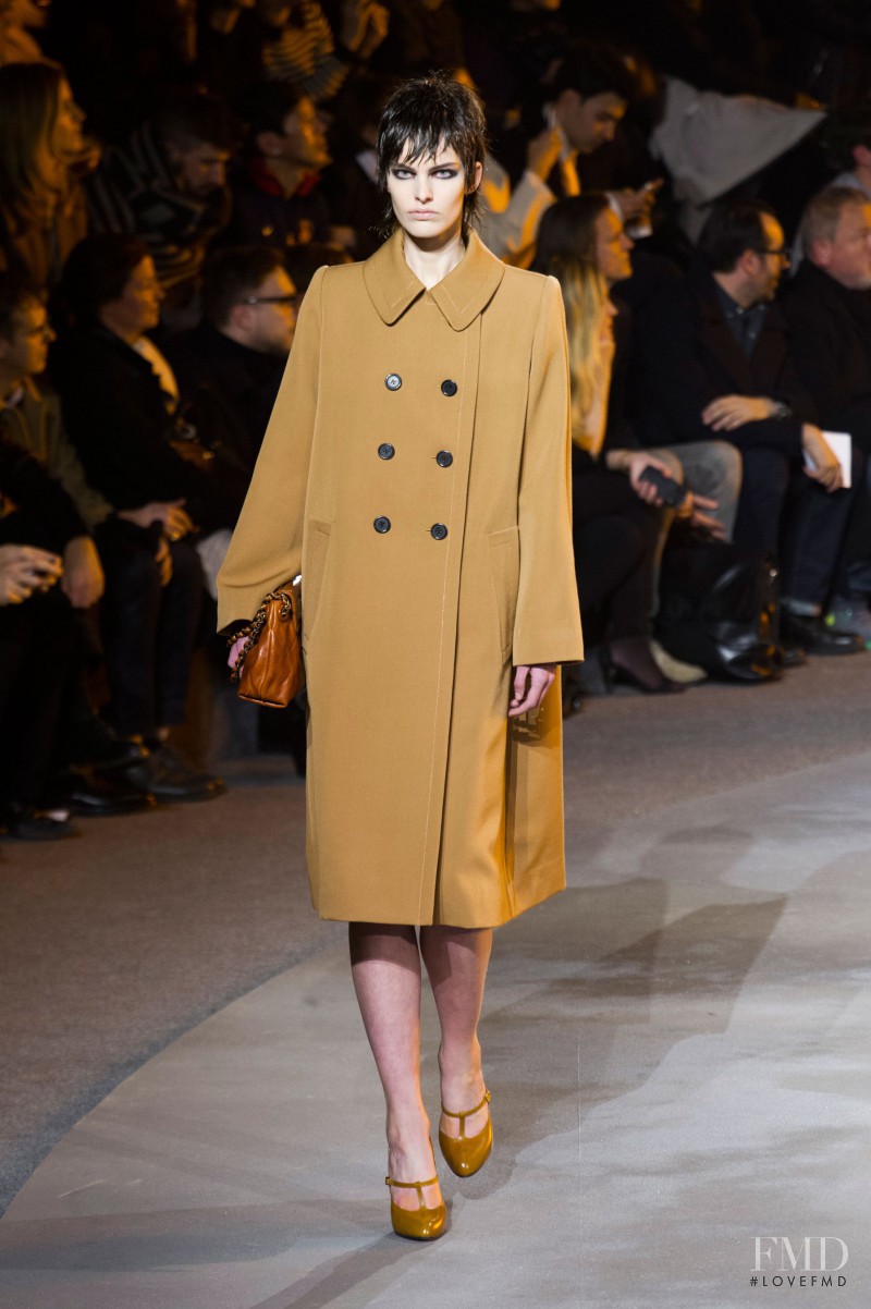 Lisa Verberght featured in  the Marc Jacobs fashion show for Autumn/Winter 2013