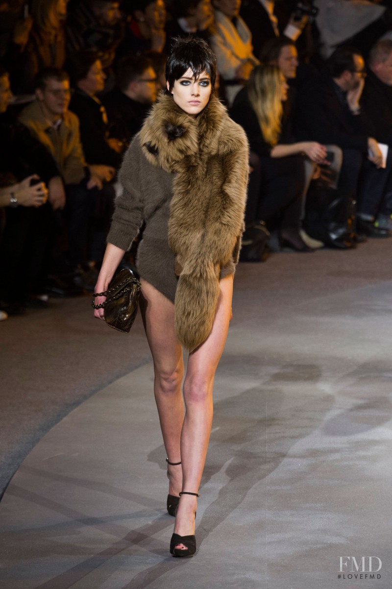 Eliza Cummings featured in  the Marc Jacobs fashion show for Autumn/Winter 2013