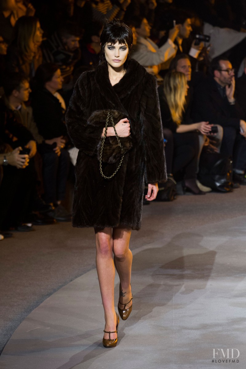 Catherine McNeil featured in  the Marc Jacobs fashion show for Autumn/Winter 2013