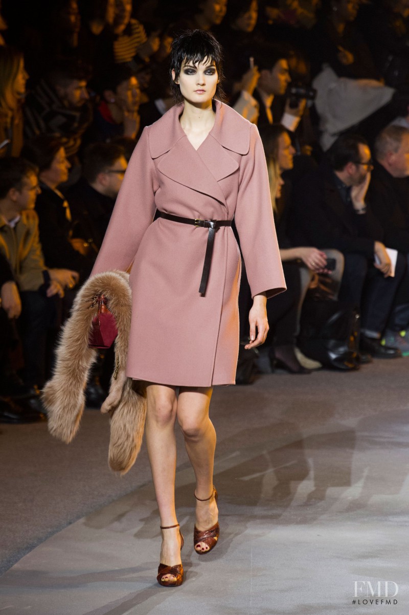 Kirsi Pyrhonen featured in  the Marc Jacobs fashion show for Autumn/Winter 2013