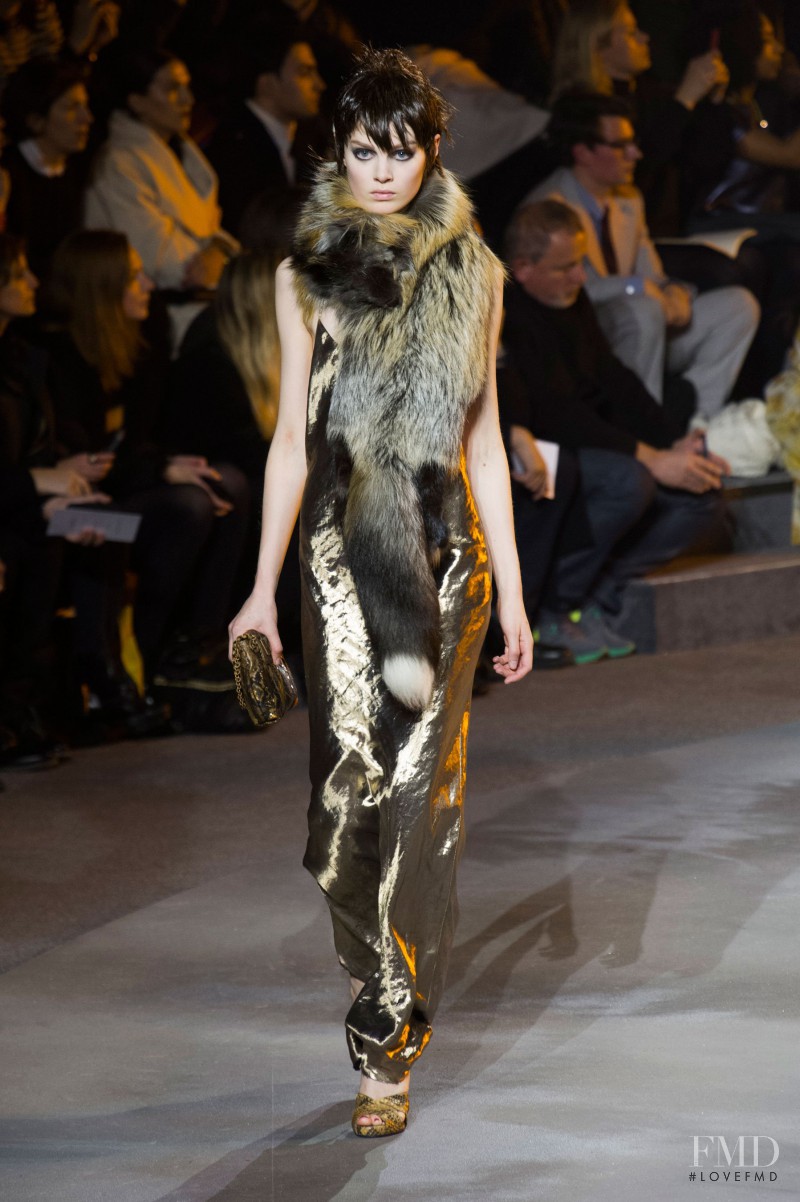 Steffi Soede featured in  the Marc Jacobs fashion show for Autumn/Winter 2013