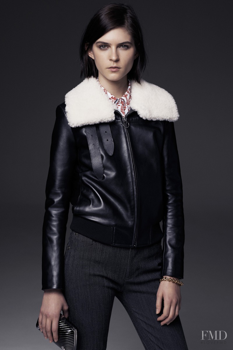Kel Markey featured in  the Balenciaga Capsule Collection lookbook for Autumn/Winter 2013