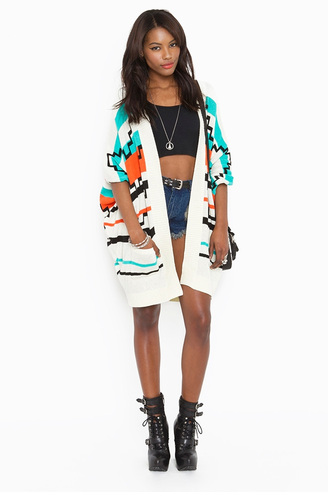 Sharam Diniz featured in  the Nasty Gal catalogue for Spring/Summer 2012