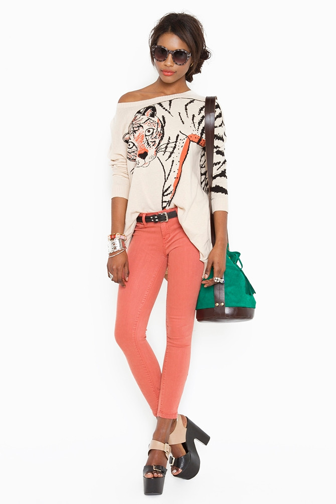 Sharam Diniz featured in  the Nasty Gal catalogue for Spring/Summer 2012