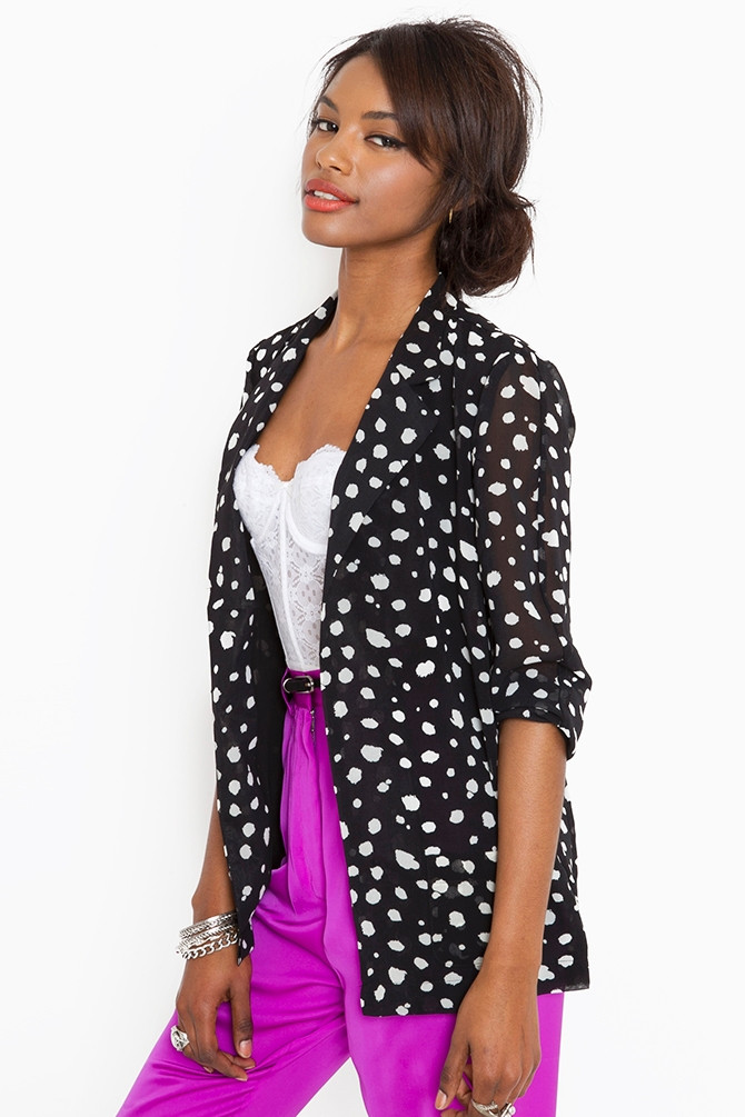 Sharam Diniz featured in  the Nasty Gal catalogue for Spring/Summer 2012