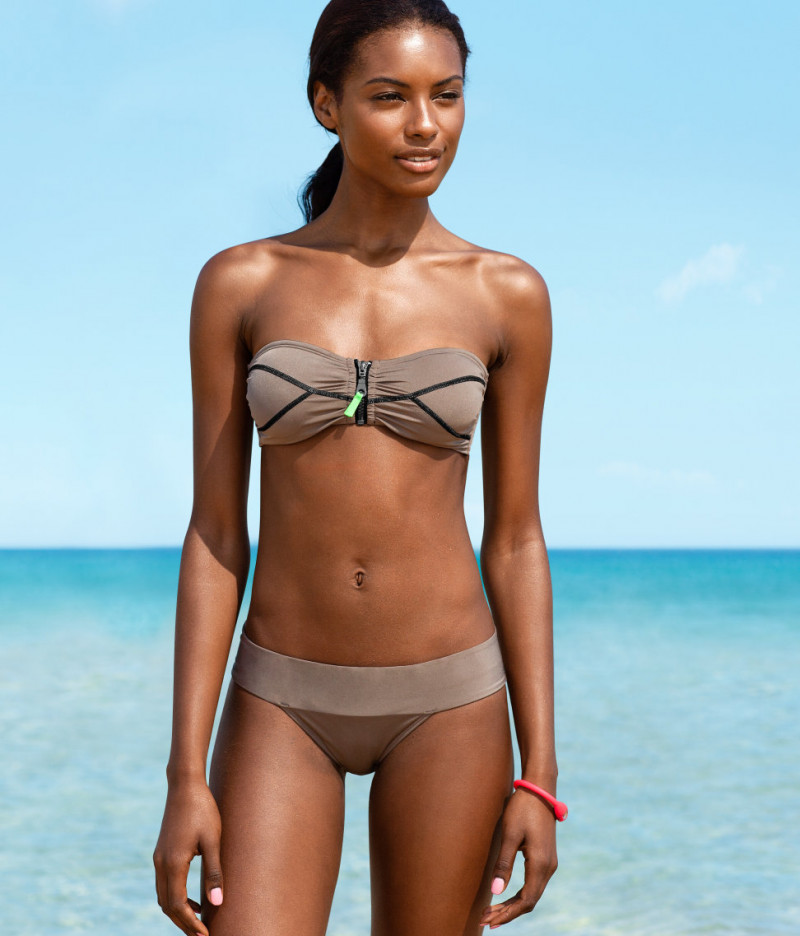 Sharam Diniz featured in  the H&M Swimwear catalogue for Spring/Summer 2013