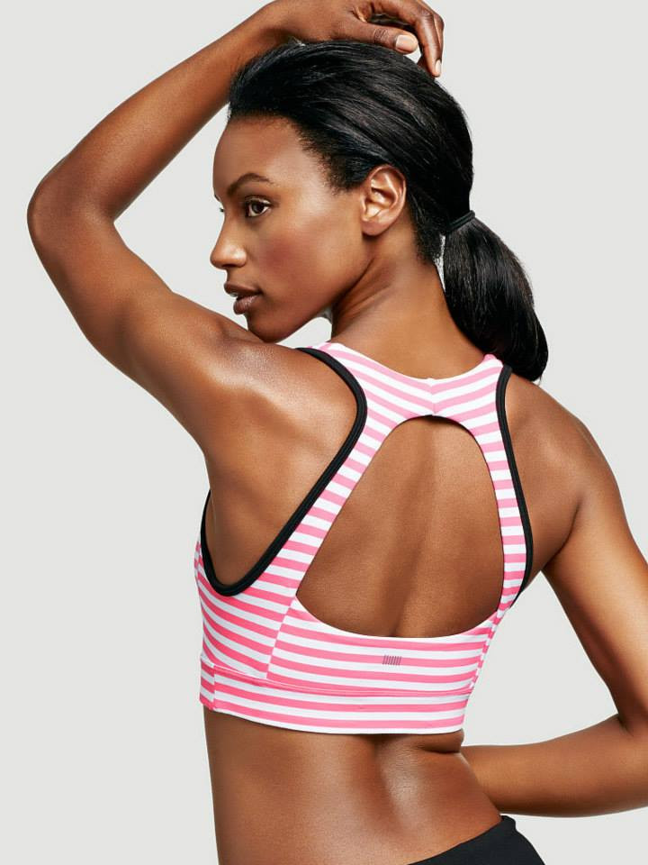 Sharam Diniz featured in  the Victoria\'s Secret VSX catalogue for Autumn/Winter 2014