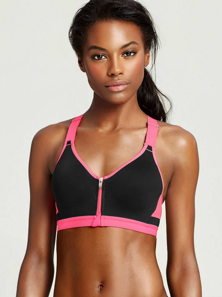 Sharam Diniz featured in  the Victoria\'s Secret VSX catalogue for Autumn/Winter 2014