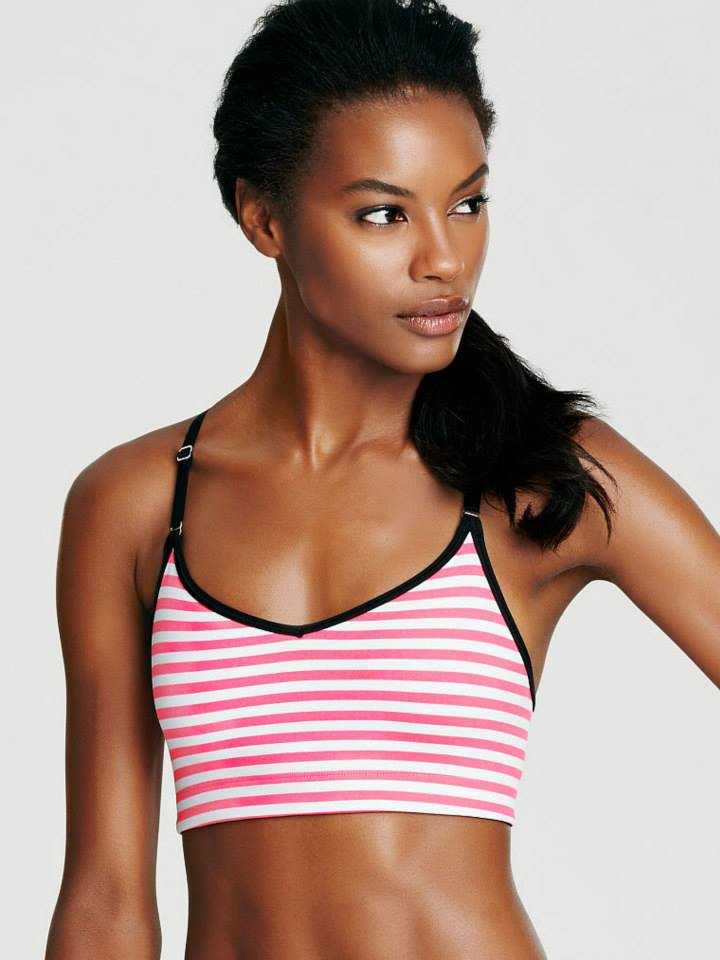 Sharam Diniz featured in  the Victoria\'s Secret VSX catalogue for Autumn/Winter 2014