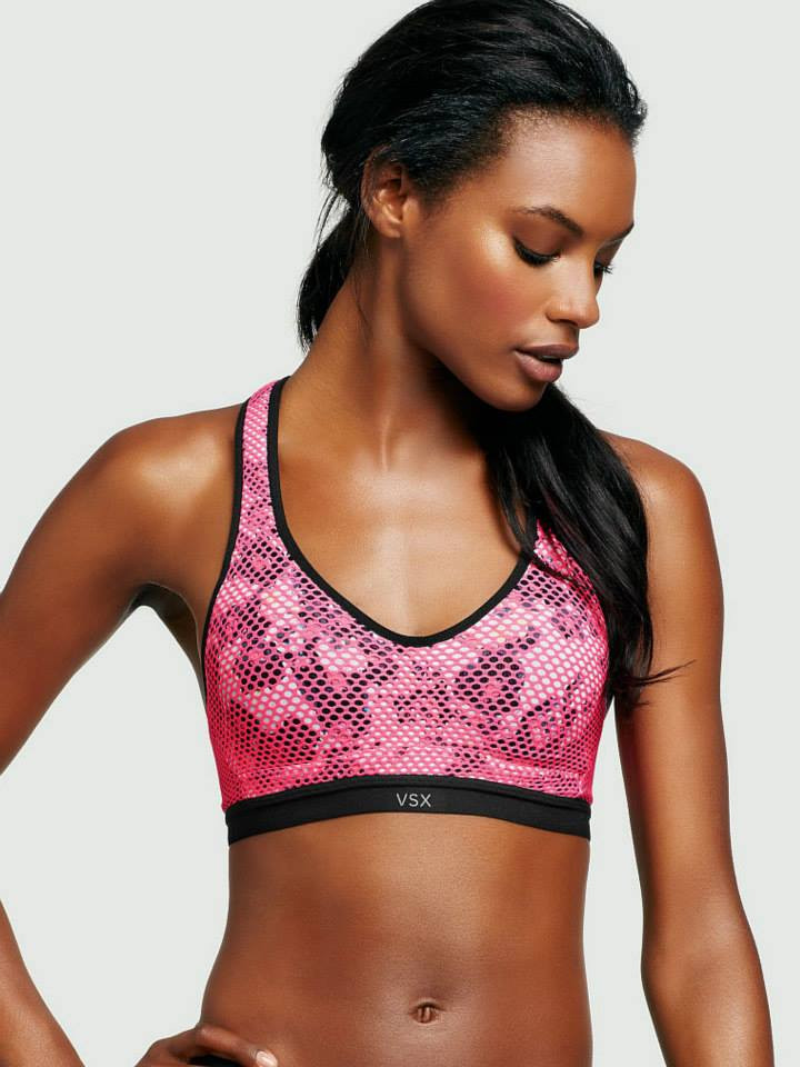 Sharam Diniz featured in  the Victoria\'s Secret VSX catalogue for Autumn/Winter 2014