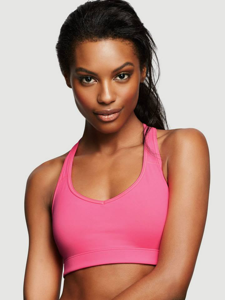 Sharam Diniz featured in  the Victoria\'s Secret VSX catalogue for Autumn/Winter 2014