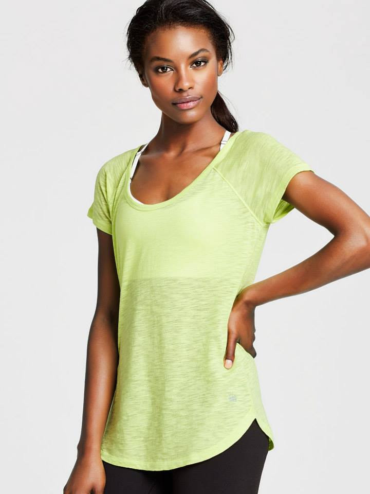 Sharam Diniz featured in  the Victoria\'s Secret VSX catalogue for Autumn/Winter 2014