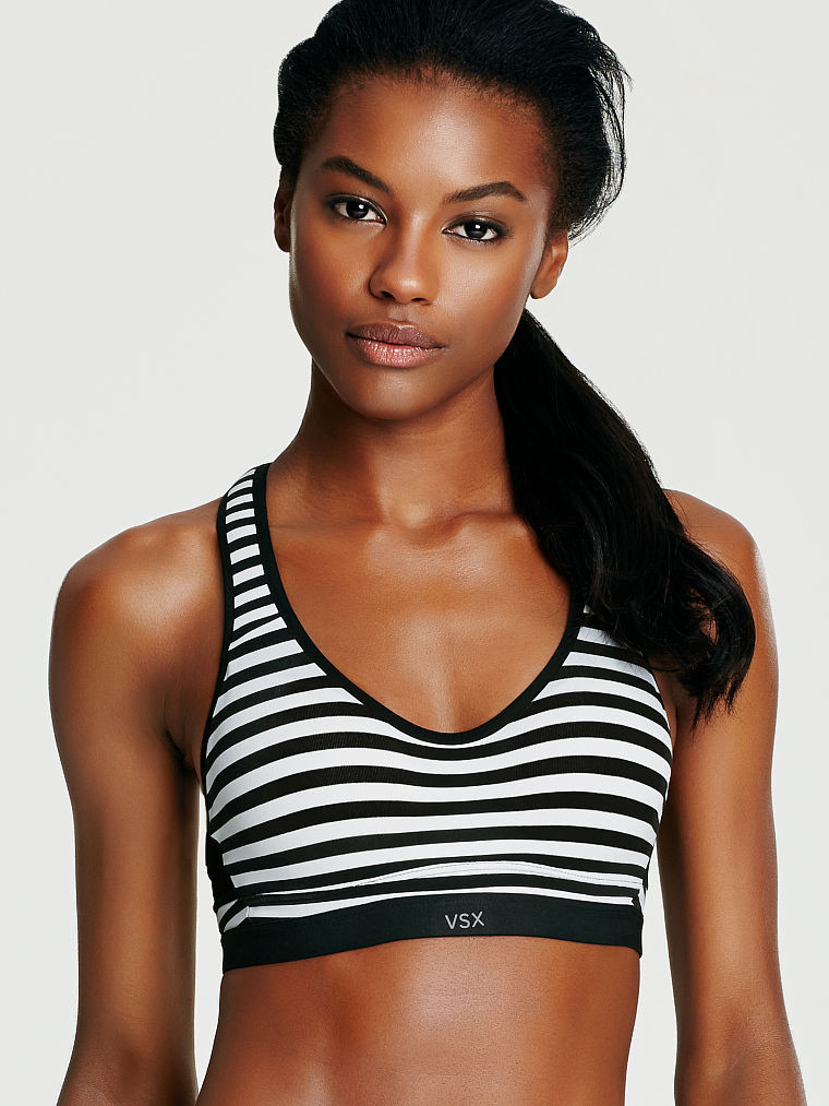 Sharam Diniz featured in  the Victoria\'s Secret VSX catalogue for Autumn/Winter 2014