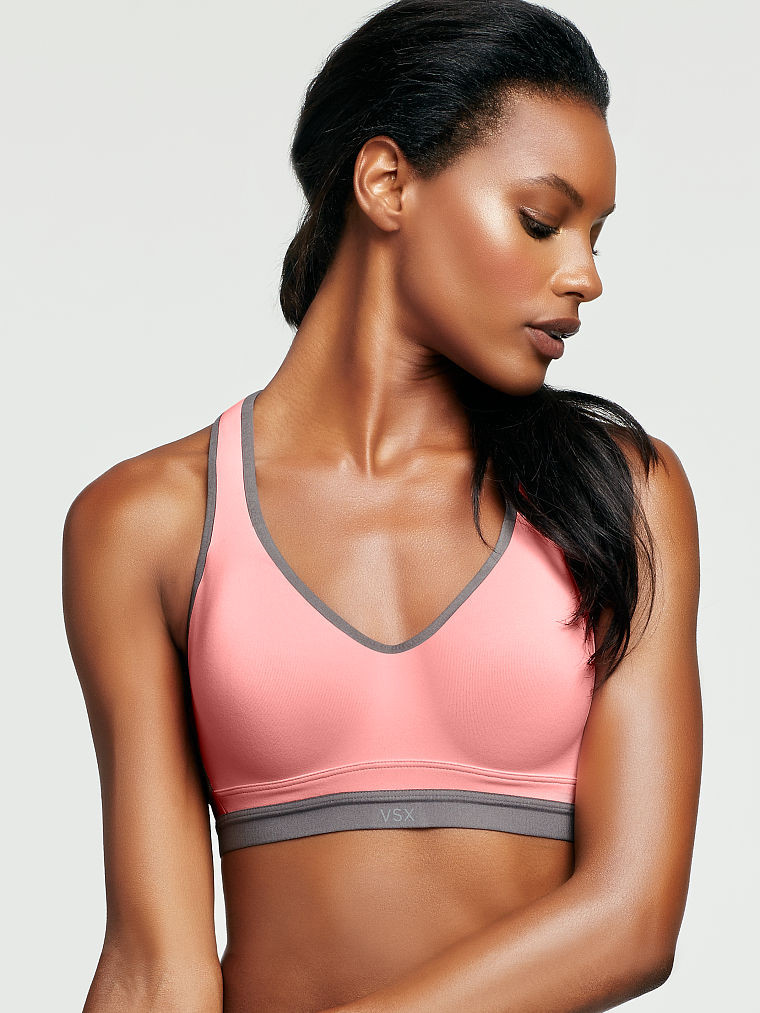 Sharam Diniz featured in  the Victoria\'s Secret VSX catalogue for Spring/Summer 2015