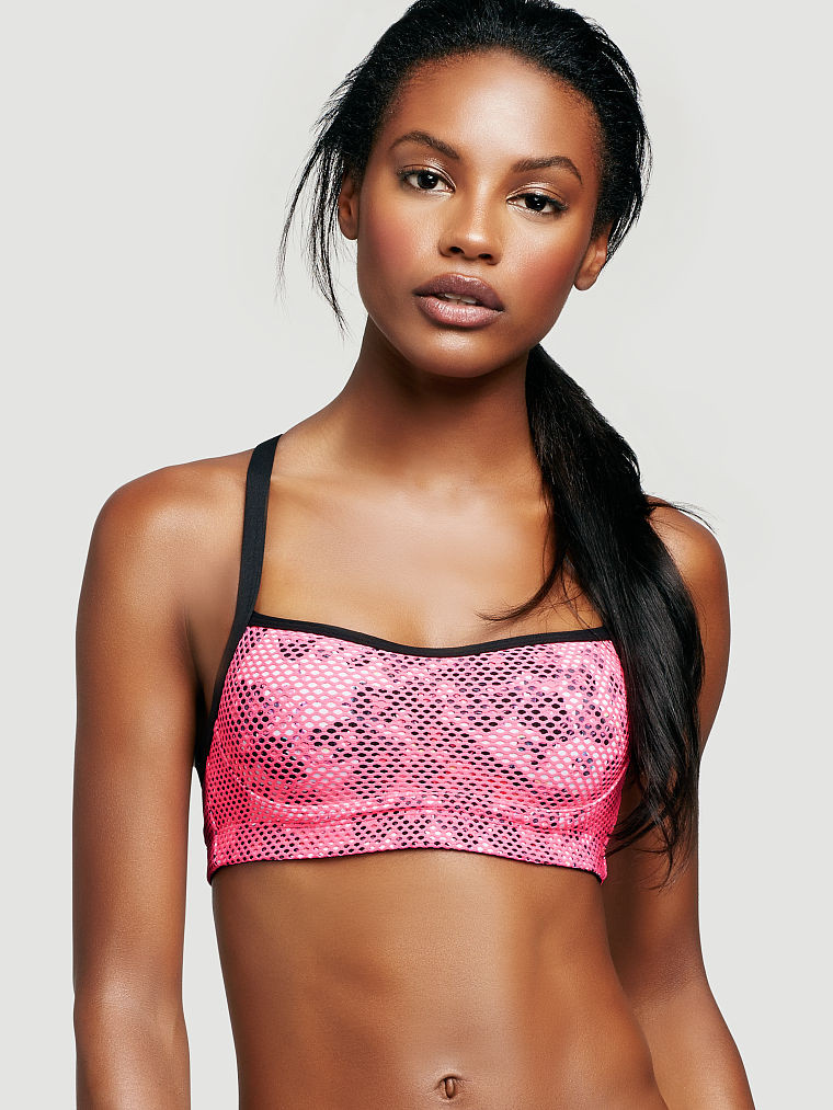 Sharam Diniz featured in  the Victoria\'s Secret VSX catalogue for Spring/Summer 2015