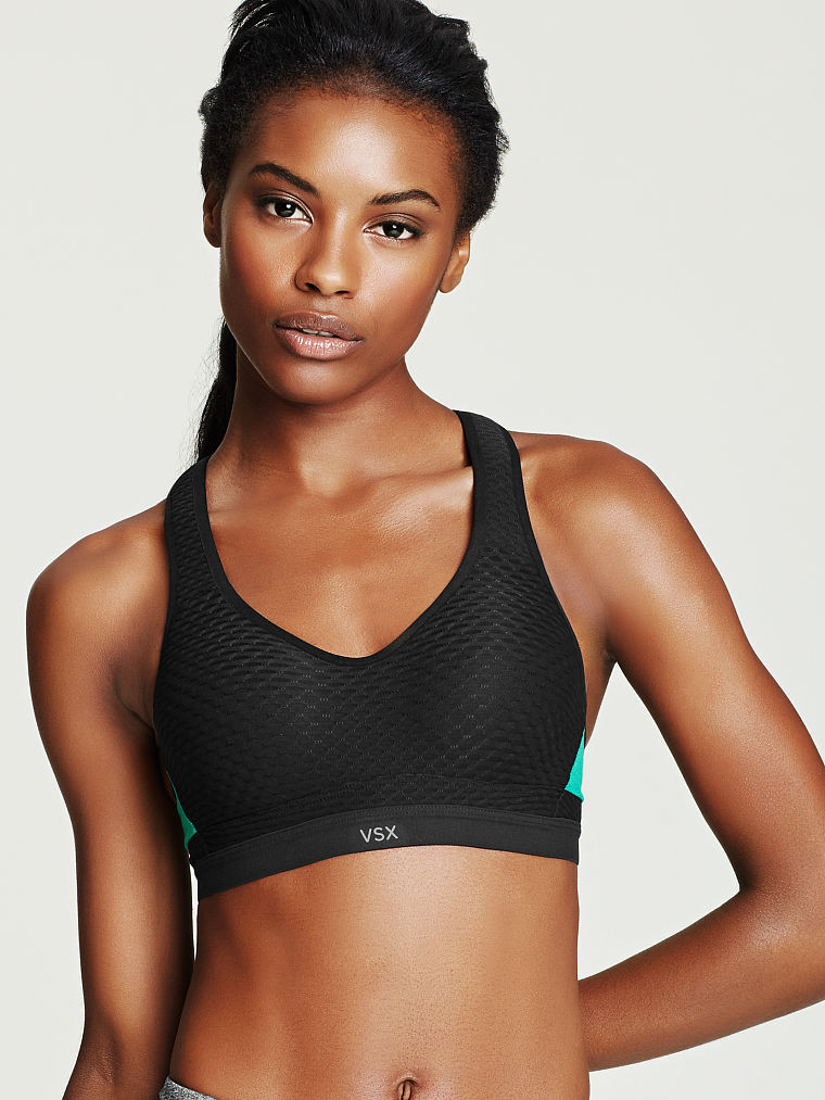 Sharam Diniz featured in  the Victoria\'s Secret VSX catalogue for Spring/Summer 2015