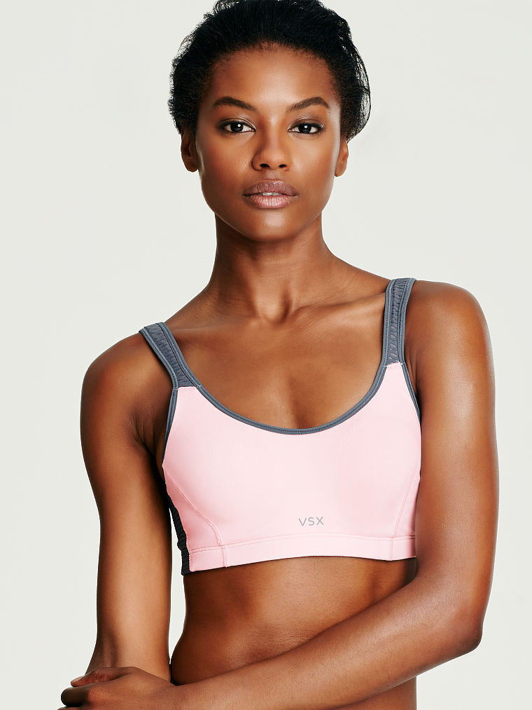 Sharam Diniz featured in  the Victoria\'s Secret VSX catalogue for Spring/Summer 2015