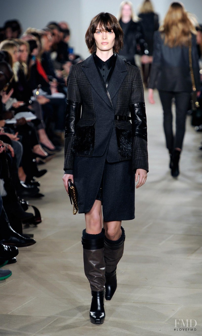 Sam Rollinson featured in  the Belstaff fashion show for Autumn/Winter 2013