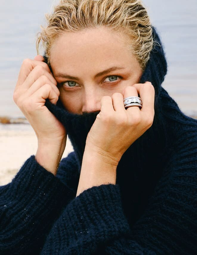 Carolyn Murphy featured in  the Tamara Comolli advertisement for Spring/Summer 2020