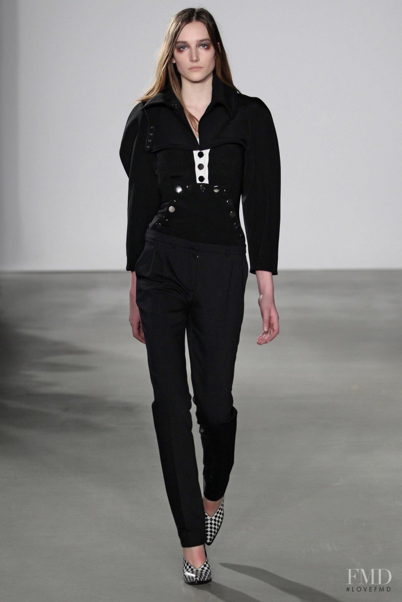 Joséphine Le Tutour featured in  the Altuzarra fashion show for Autumn/Winter 2013