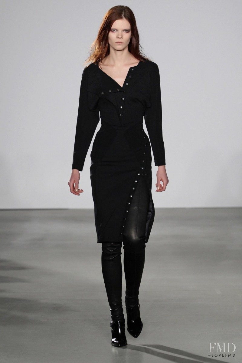 Irina Kravchenko featured in  the Altuzarra fashion show for Autumn/Winter 2013