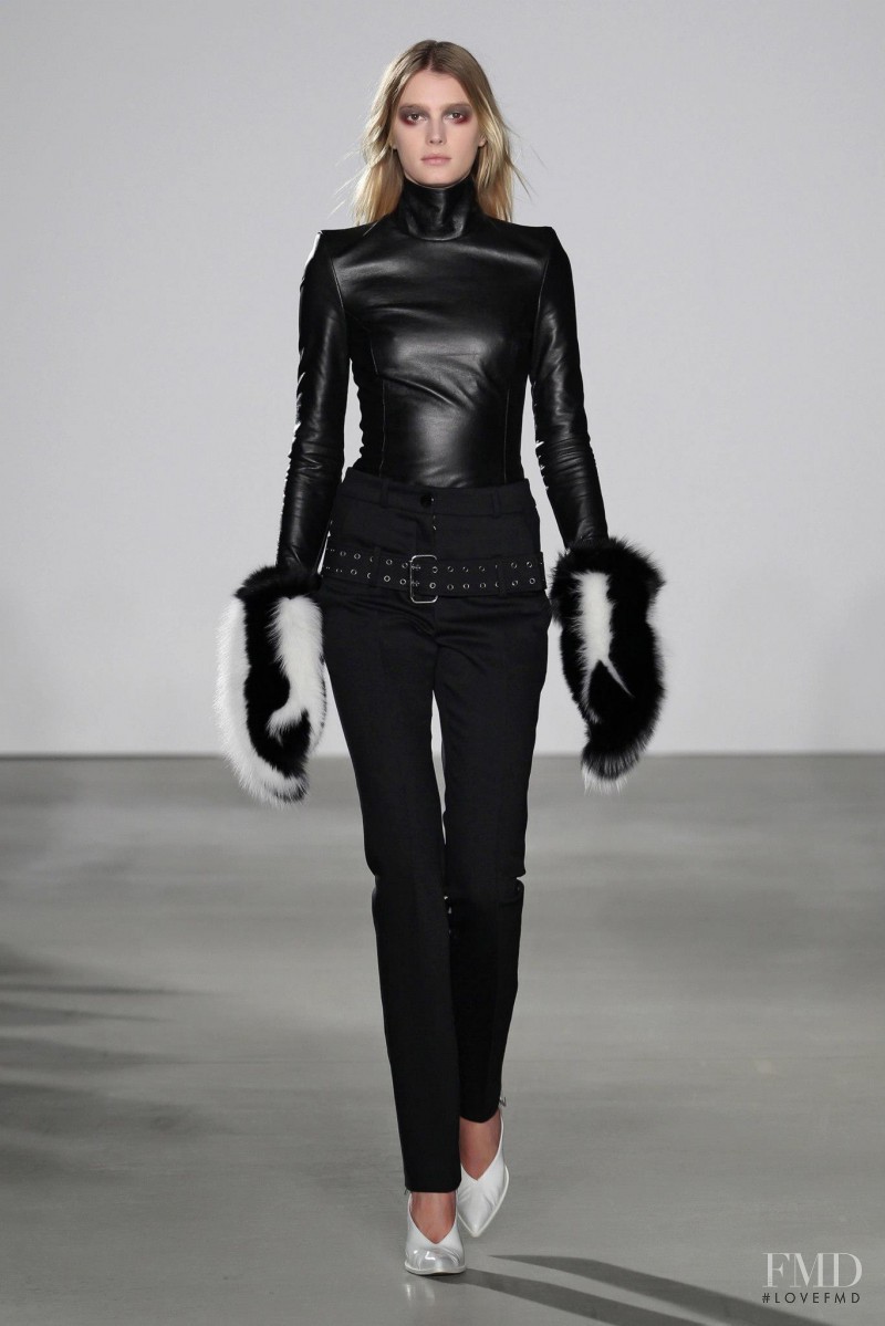 Sigrid Agren featured in  the Altuzarra fashion show for Autumn/Winter 2013