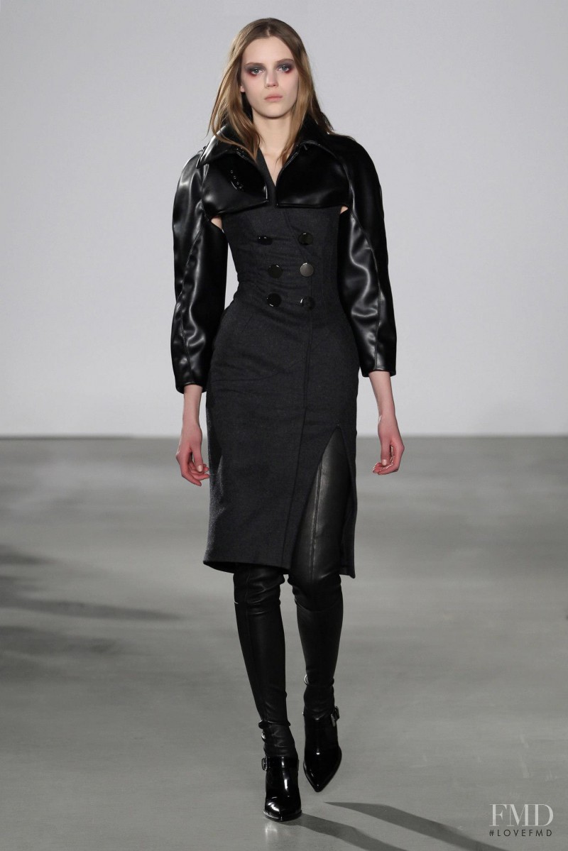 Esther Heesch featured in  the Altuzarra fashion show for Autumn/Winter 2013