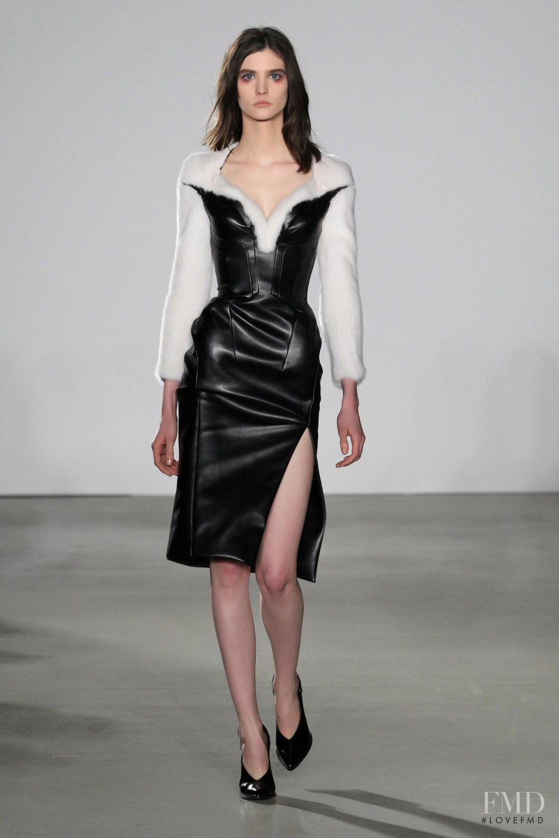Manon Leloup featured in  the Altuzarra fashion show for Autumn/Winter 2013