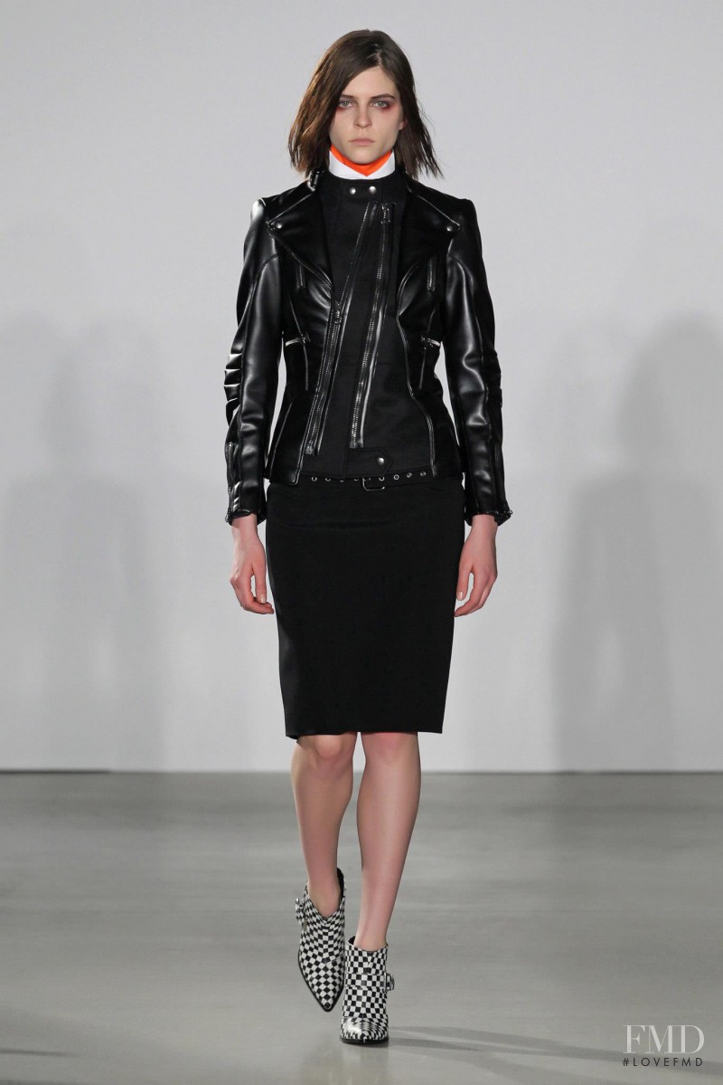 Kel Markey featured in  the Altuzarra fashion show for Autumn/Winter 2013