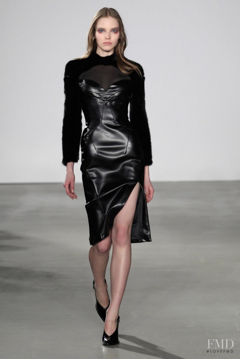 Sasha Luss featured in  the Altuzarra fashion show for Autumn/Winter 2013