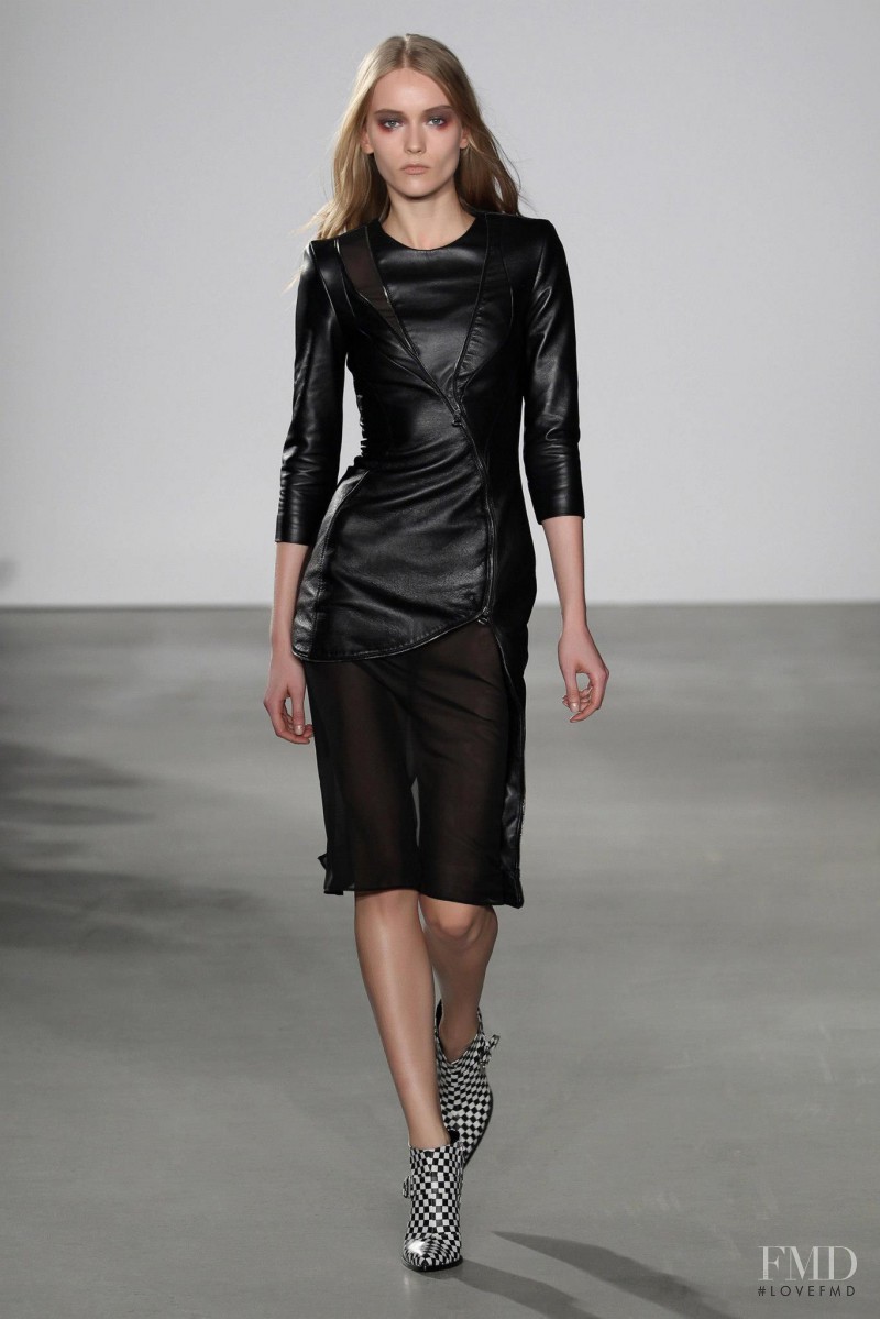 Katerina Ryabinkina featured in  the Altuzarra fashion show for Autumn/Winter 2013