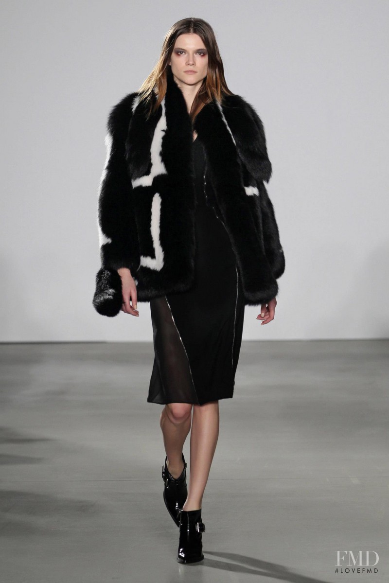 Kasia Struss featured in  the Altuzarra fashion show for Autumn/Winter 2013