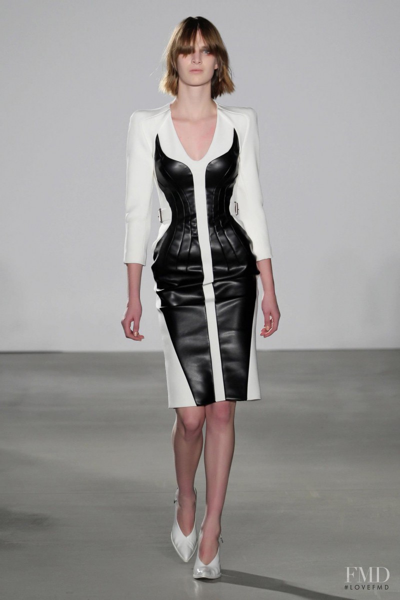 Ashleigh Good featured in  the Altuzarra fashion show for Autumn/Winter 2013