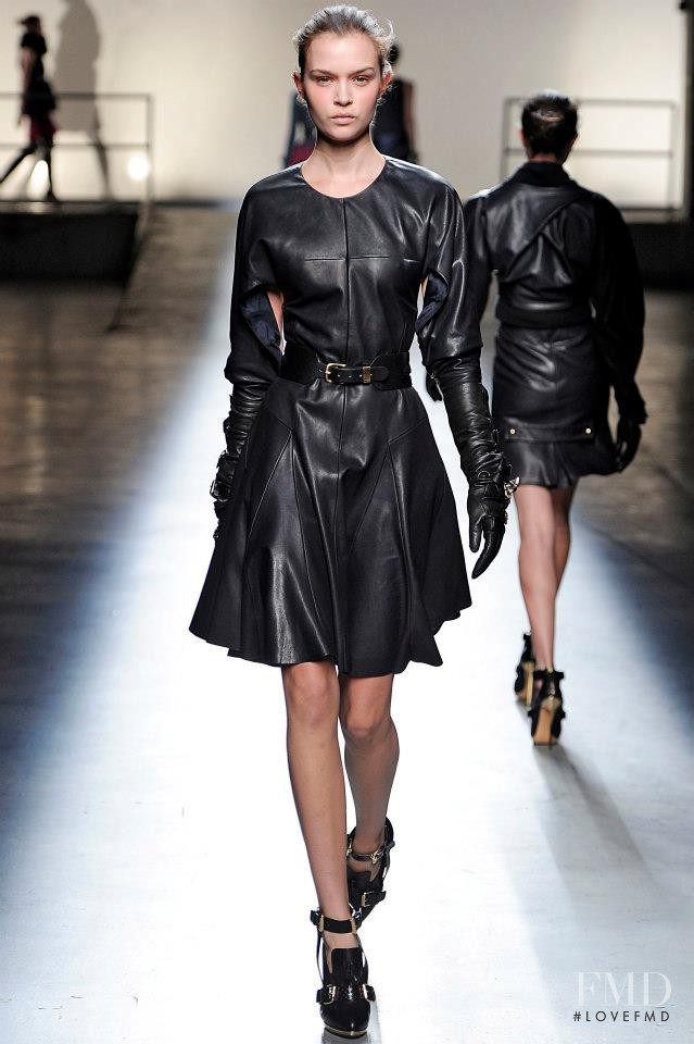 Josephine Skriver featured in  the Prabal Gurung fashion show for Autumn/Winter 2013