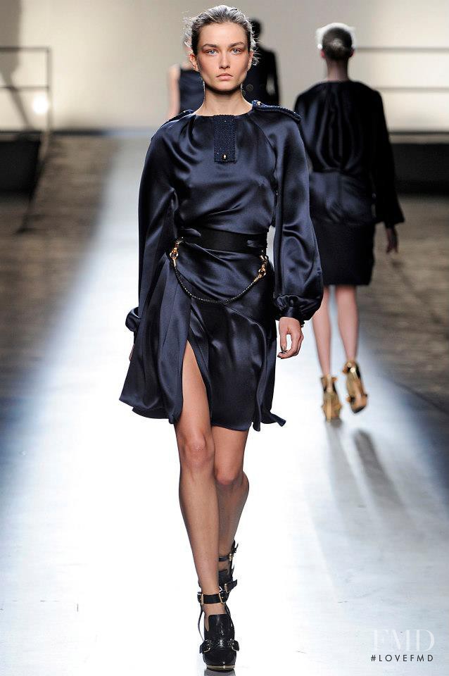 Andreea Diaconu featured in  the Prabal Gurung fashion show for Autumn/Winter 2013
