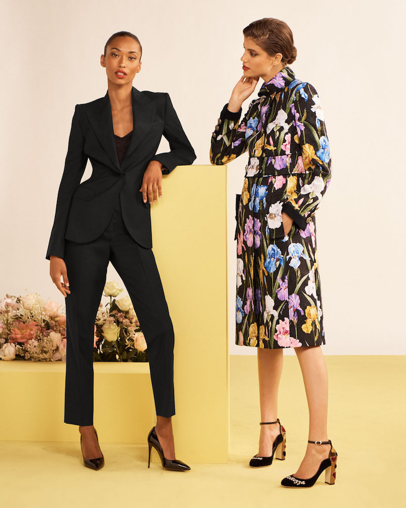 Anais Mali featured in  the Neiman Marcus lookbook for Pre-Fall 2018