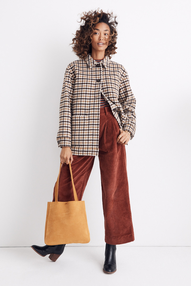 Anais Mali featured in  the Madewell lookbook for Autumn/Winter 2019