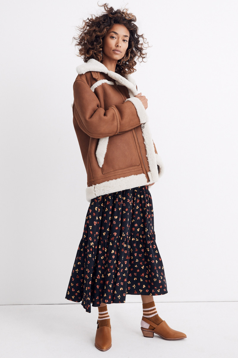 Anais Mali featured in  the Madewell lookbook for Autumn/Winter 2019