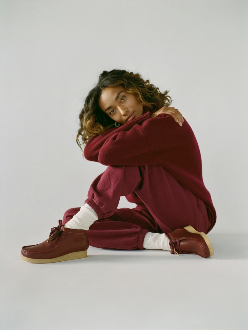 Anais Mali featured in  the Sporty & Rich lookbook for Autumn/Winter 2020