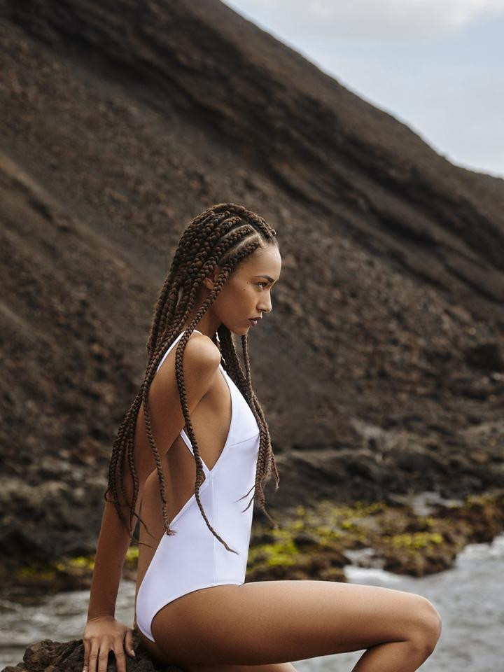 Anais Mali featured in  the Anais Bodysuites lookbook for Spring/Summer 2018