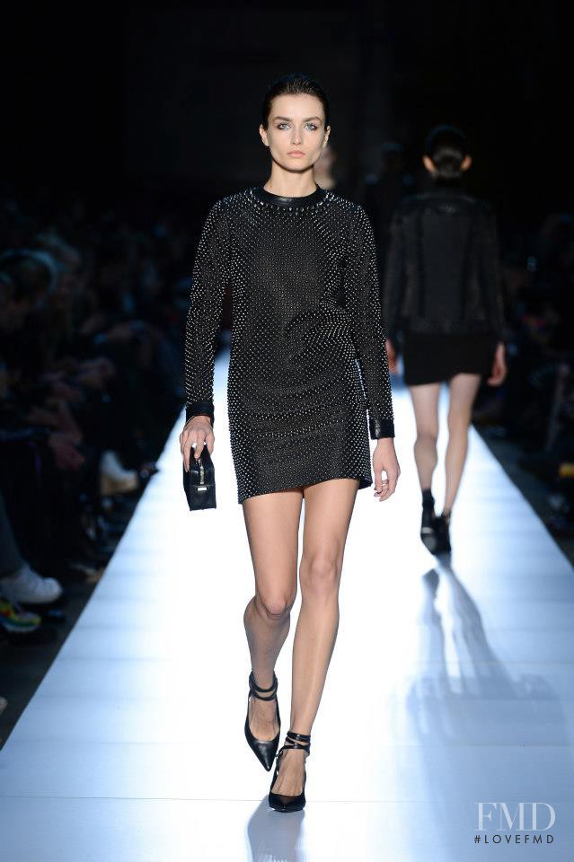 Andreea Diaconu featured in  the Diesel Black Gold fashion show for Autumn/Winter 2013