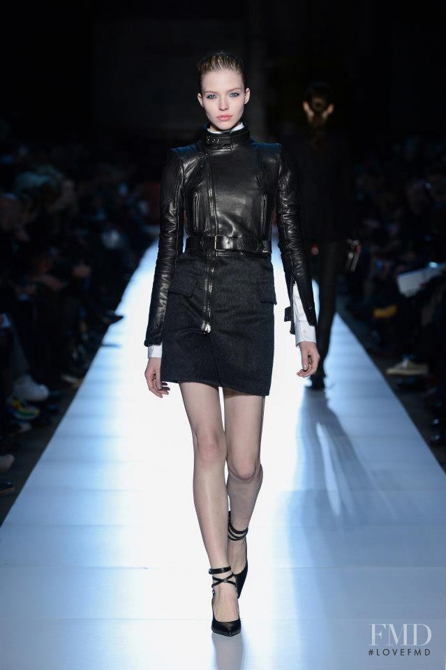 Sasha Luss featured in  the Diesel Black Gold fashion show for Autumn/Winter 2013