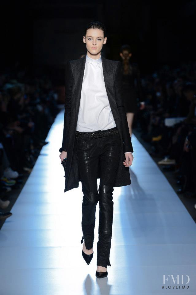 Kremi Otashliyska featured in  the Diesel Black Gold fashion show for Autumn/Winter 2013